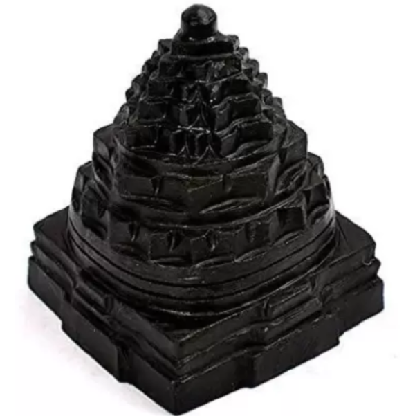 Black Jade Gemston Handicraft Shree Yantra