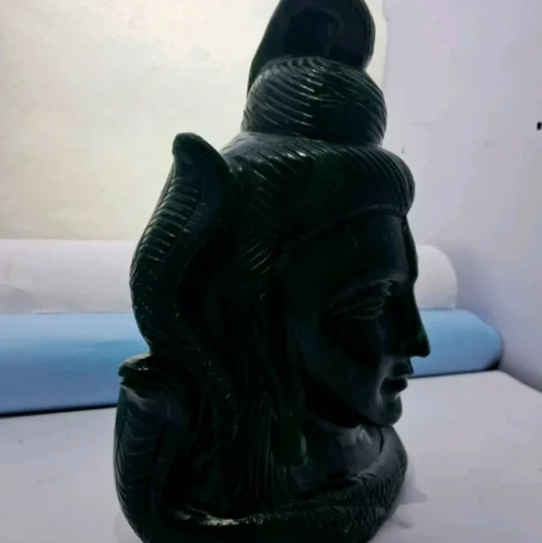 Gemston Green Avernturine Shiva Head