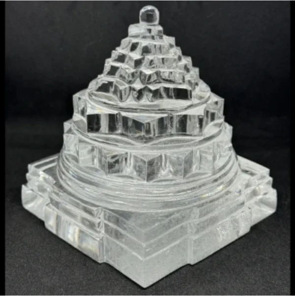 Natural Crystal Sphtik Shree Yantra