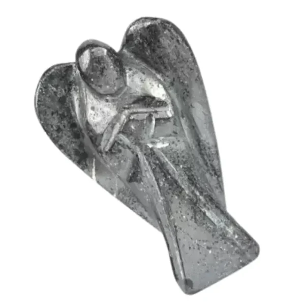 Natural Pyrite Angel