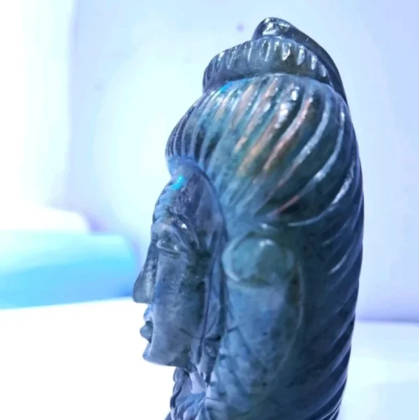 Labradorite Shiva Head
